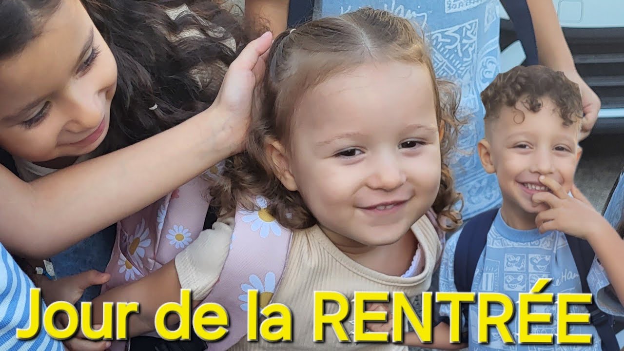 le JOUR de la RENTRÉE 2024-2025 (beaucoup de larmes 😅)