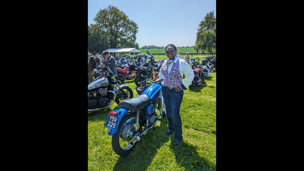 Biker Girls Distinguished Gentleman's Ride POV Experience Bury St Edmunds 18th May 2025