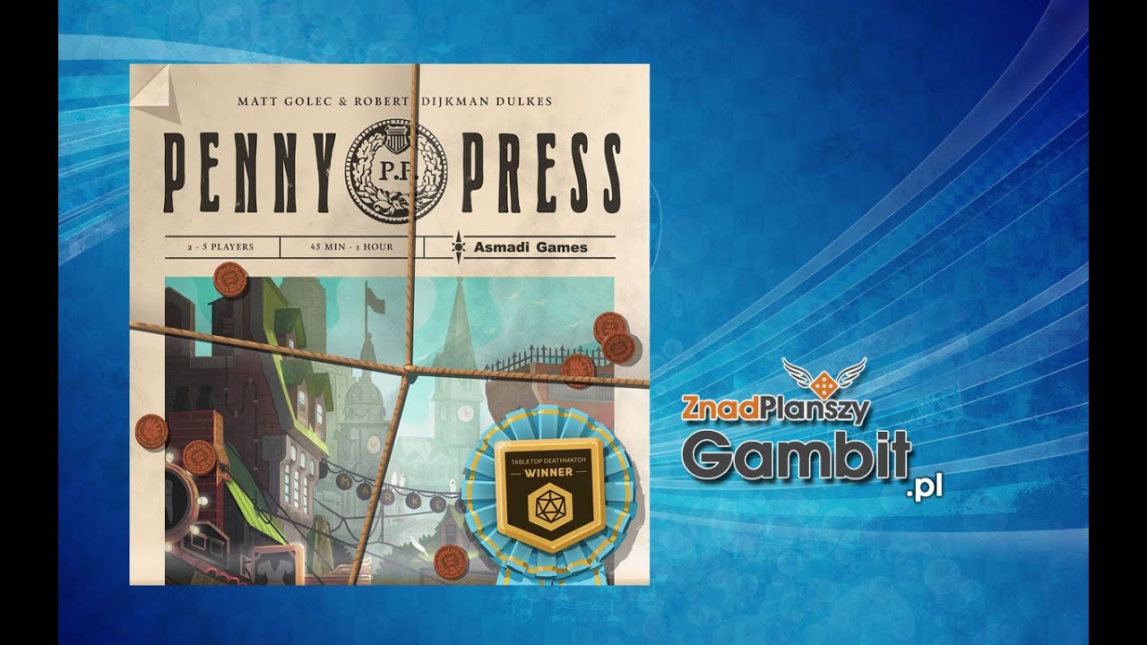 Penny Press - wideorecenzja