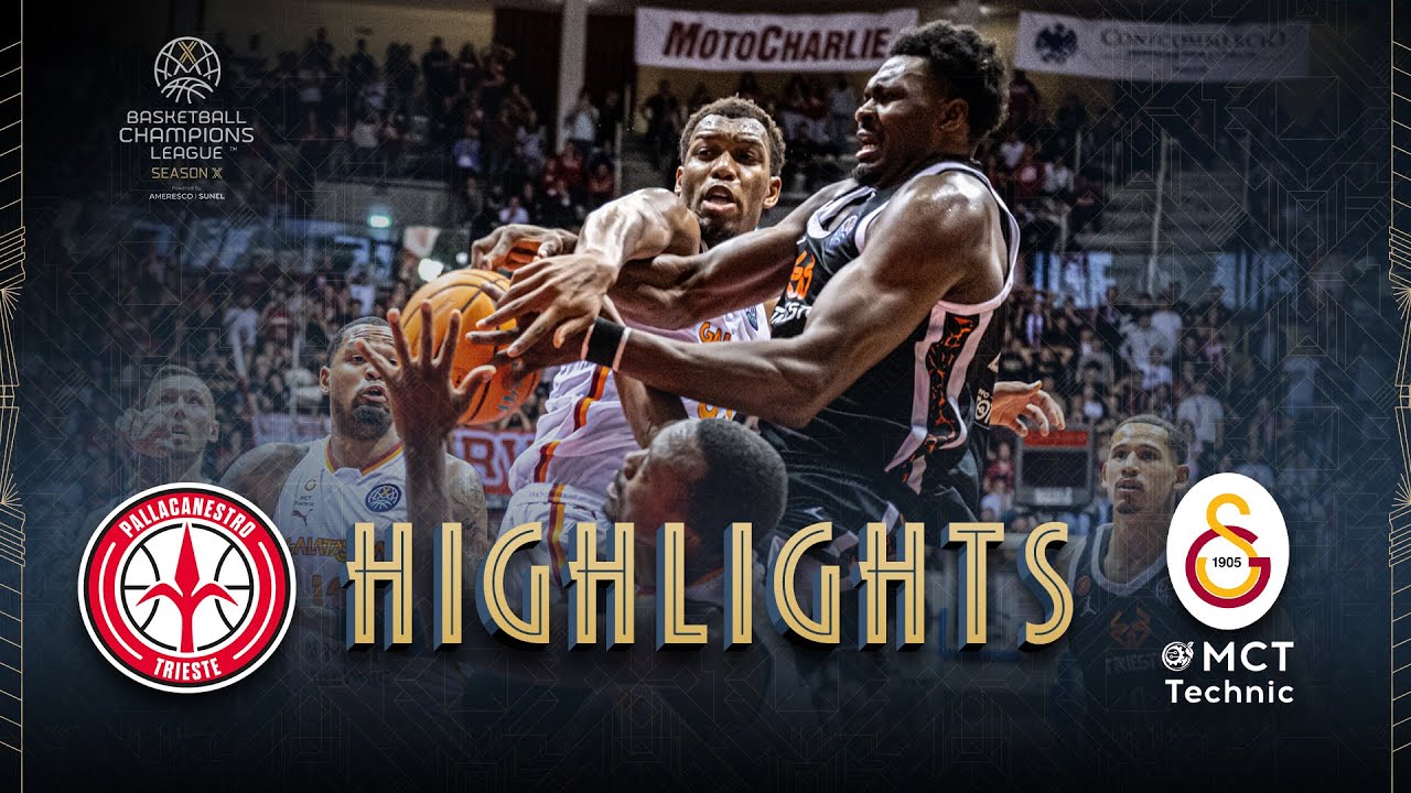Pallacanestro Trieste v Galatasaray MCT Technic | Highlights | #BasketballCL 2025-26