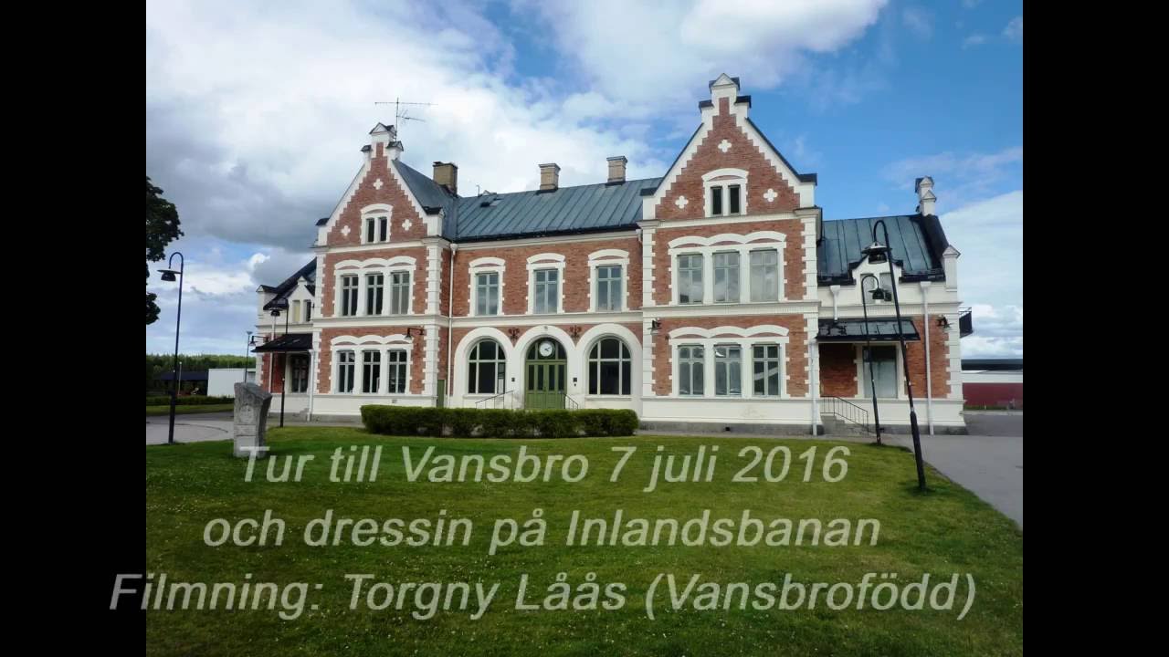 På dressin i Vansbro