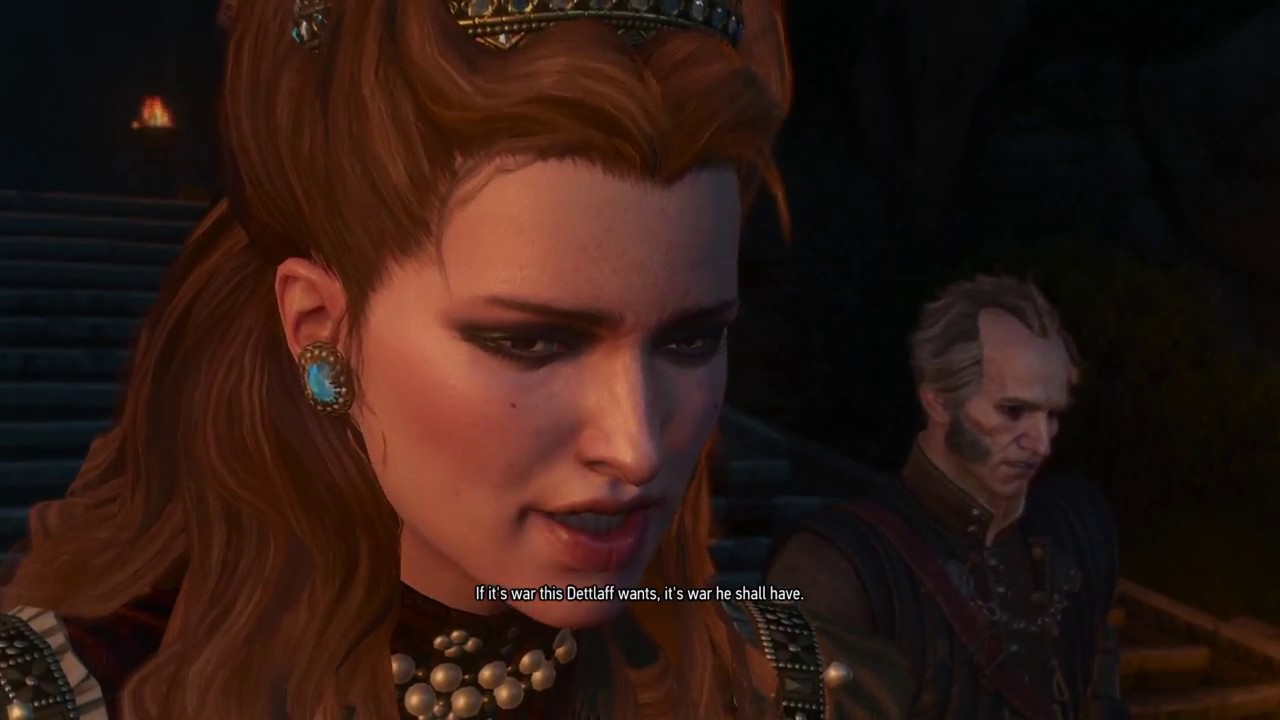 Witcher 3: Savage Geralt OWNS Anna Henrietta