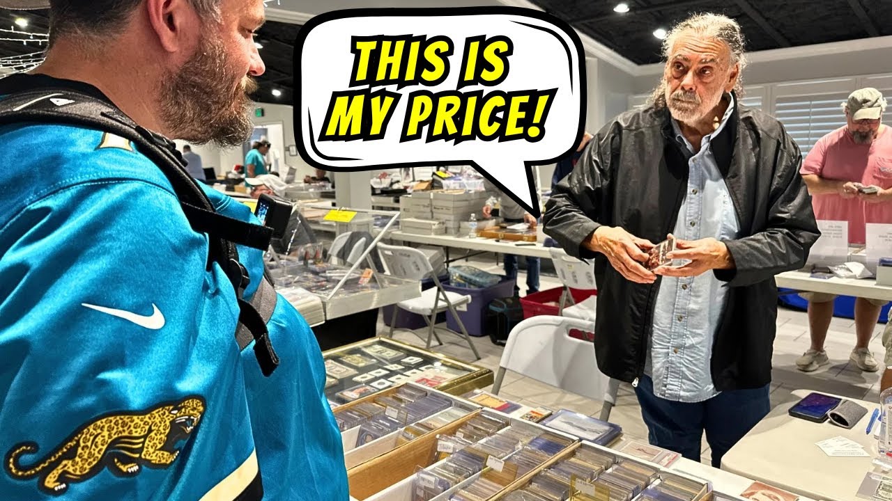 I Couldn’t Negotiate at This Sports Card Show!