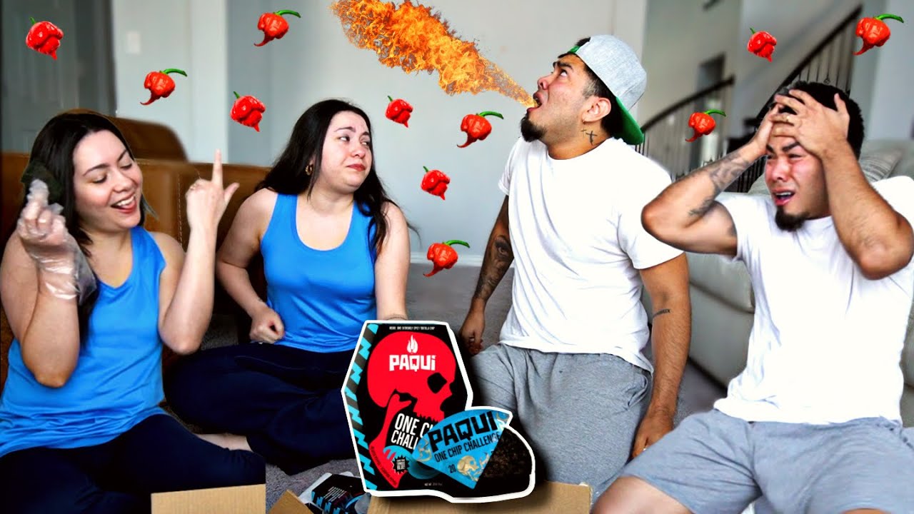 We Did The PAQUI ONE CHIP CHALLENGE! 🥵🌶️🔥 *SPICIEST CHIP IN THE WORLD*