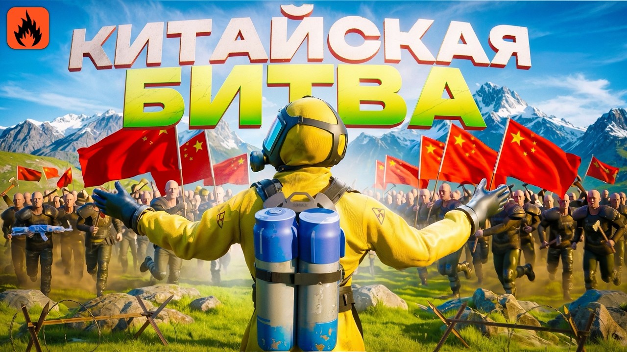 КИТАЙСКАЯ БИТВА! СОЛО ПРОТИВ КИТАЙСКОГО КЛАНА в Oxide: Survival island