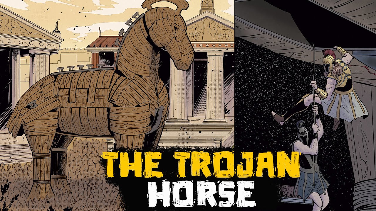 The Trojan Horse - The Trojan War Saga Ep 35 - Greek Mythology - See U in History