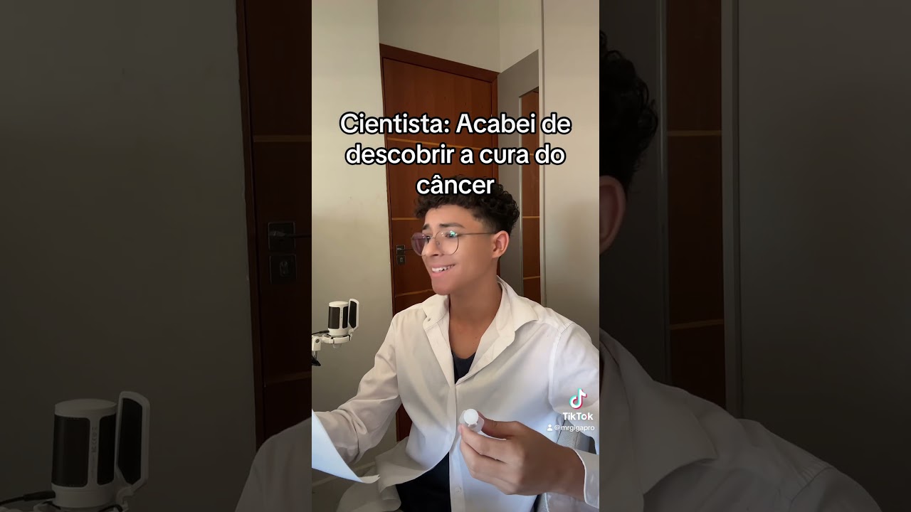 Quando um cientista acha a cura do c&acirc;ncer #memes #viral #youtubeshorts #shorts #funny #comedy