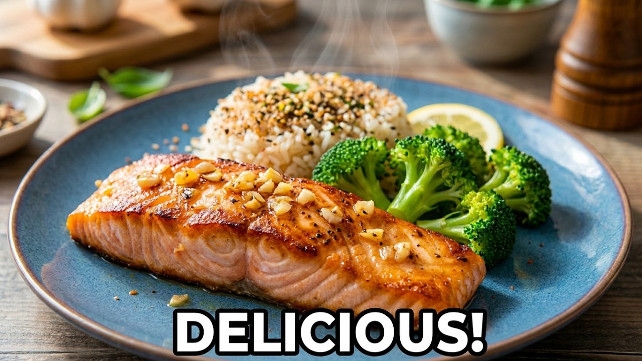 Cá hồi áp chảo thơm ngon, dinh dưỡng cho bữa cơm gia đình | Delicious pan-fried salmon🍽️❤️❤️