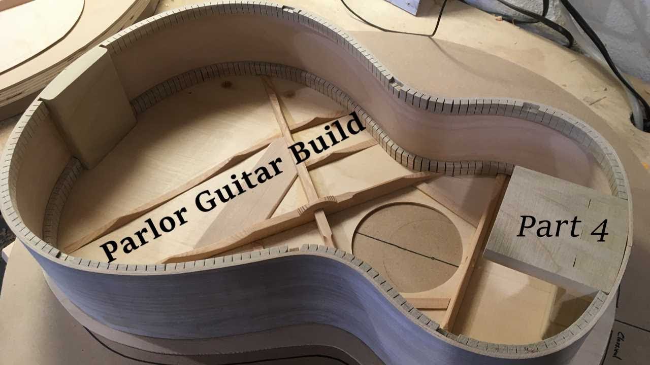 Parlor Guitar Build - Part 4 - Circles and Braces (Great Guitar Build Off 2021)