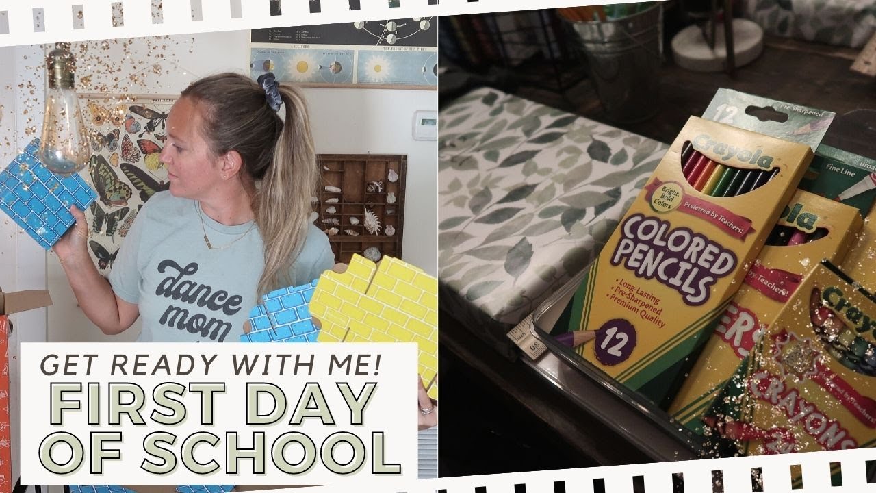 FIRST DAY OF SCHOOL || GET READY WITH ME!