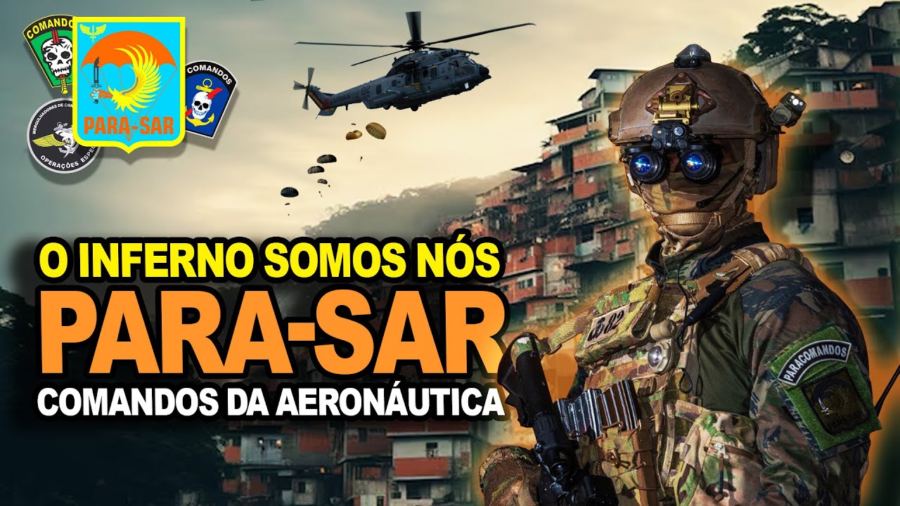 Para-SAR a tropa que da medo no BOPE?  #aeronautica #militar #comandos a
