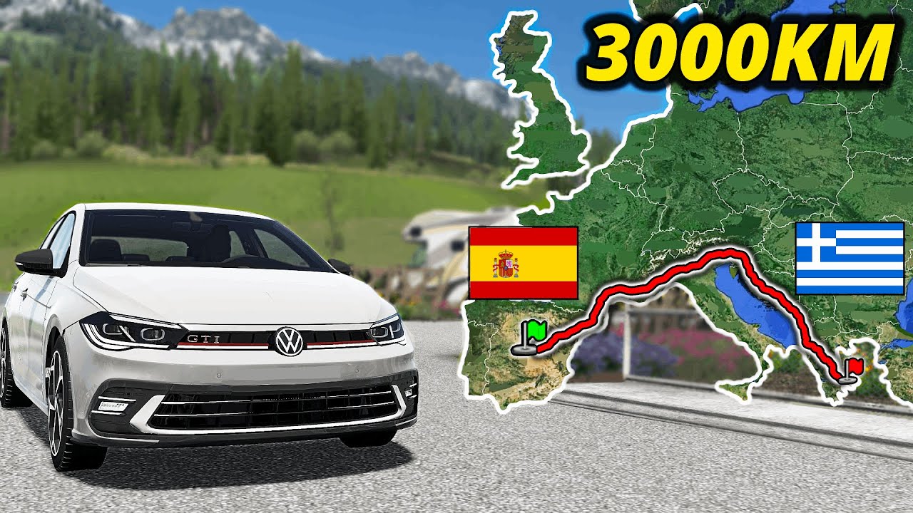 ETS2 Longest Road Trip (Madrid to Athens) Spain to Greece | Euro Truck Simulator 2