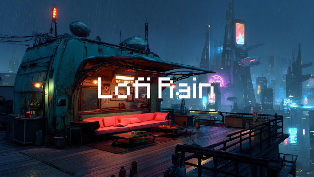 Raining in Osaka 🌧️ Rainy Lofi Hip Hop [ Beats To Chill / Relax ]