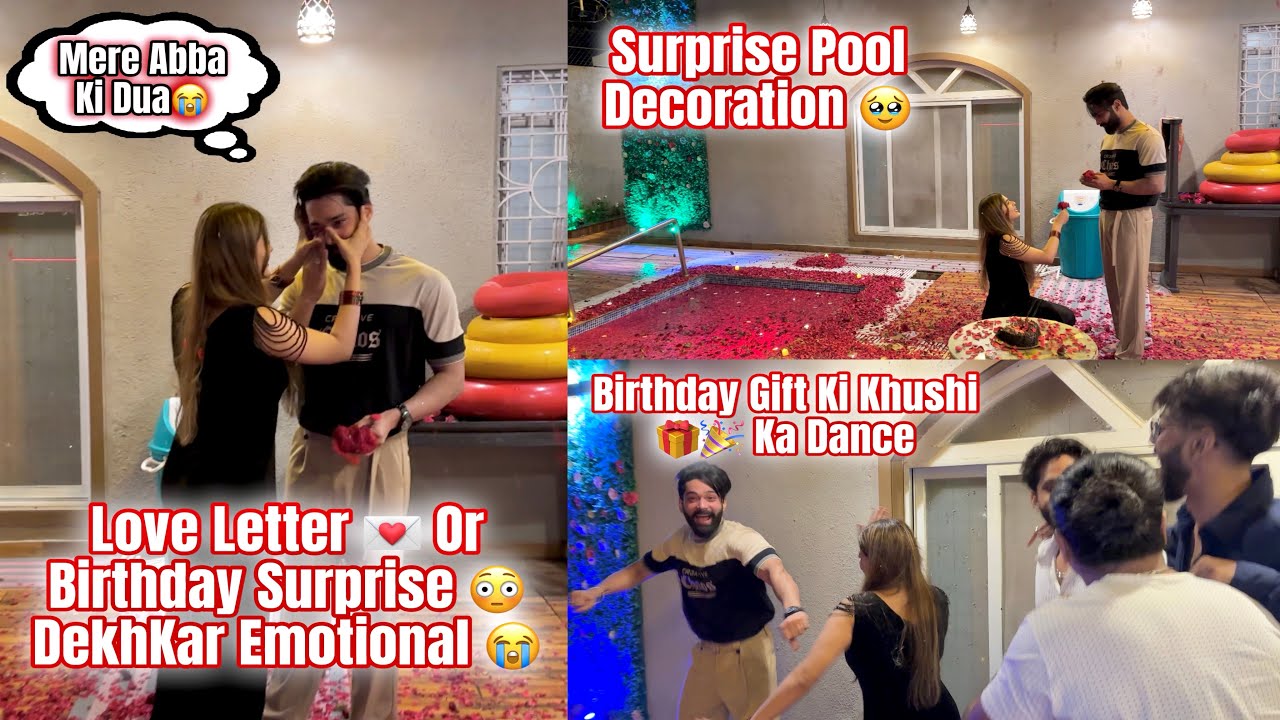 Love Letter Padhke Emotional Birthday Par 😭 Ayesha Ka Pool Surprise | Fokats | Abresh & Zeeshan