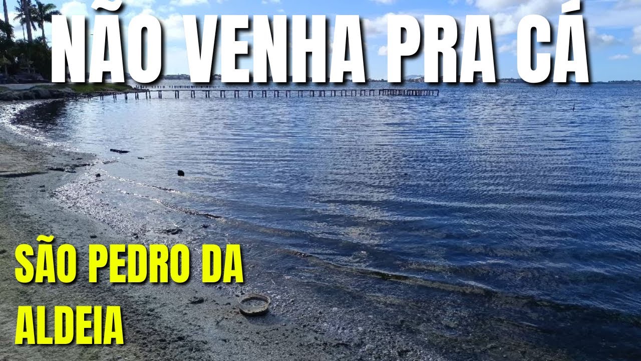 S&atilde;o Pedro da Aldeia - Perigo na Lagoa / Alerta Urgente