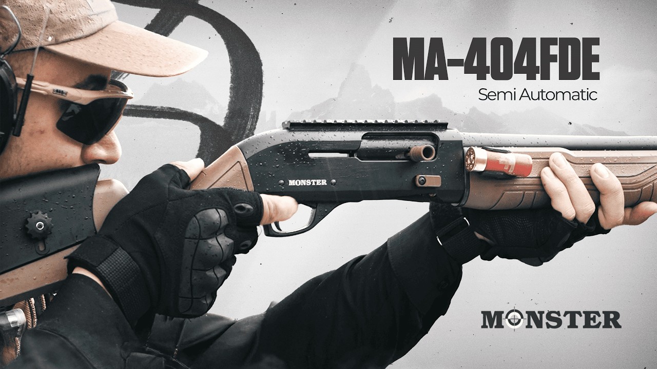 Monster Arms MA-404FDE Yarı Otomatik Av Tüfeği / Monster Arms MA-404FDE Semi-Automatic Hunting Rifle