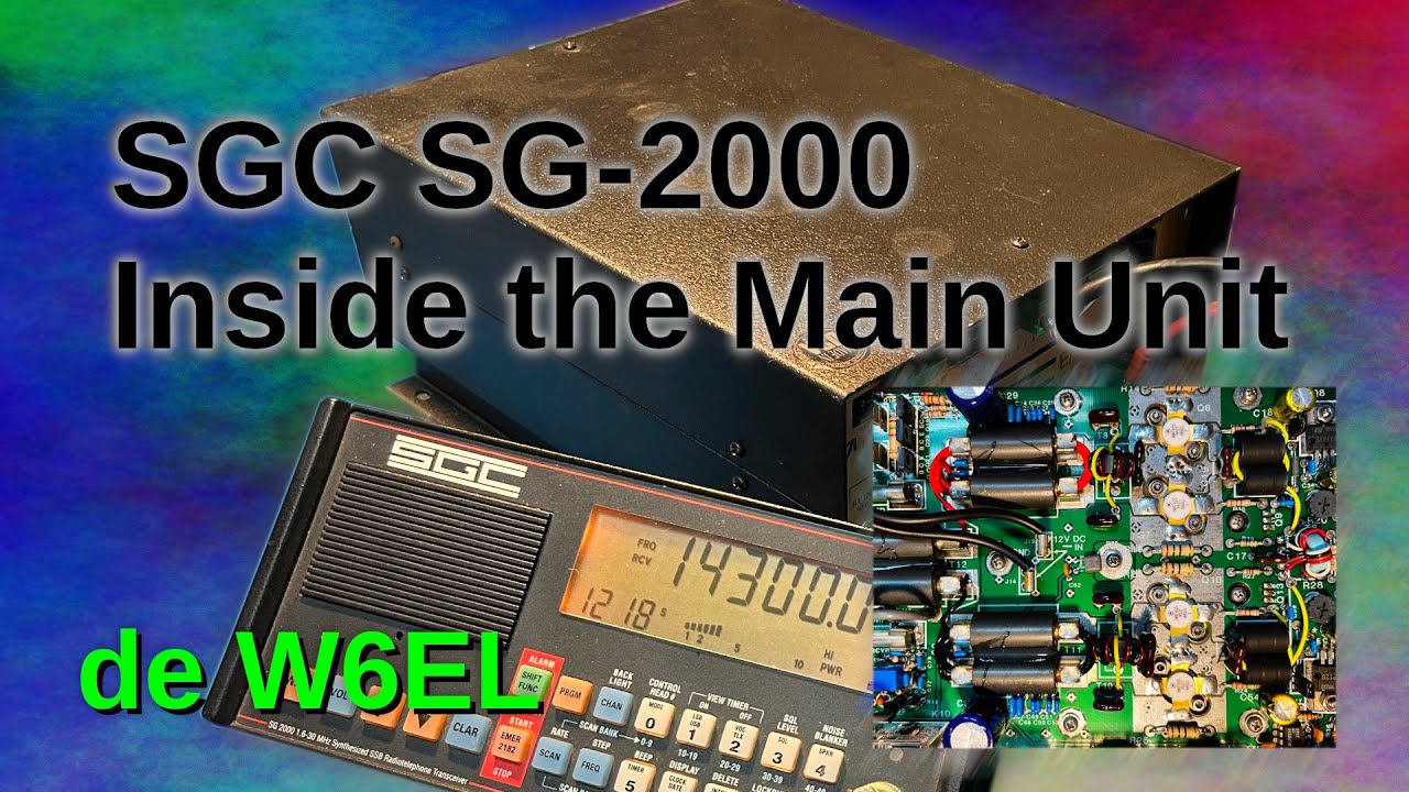 SGC SG-2000: Main Unit Inside