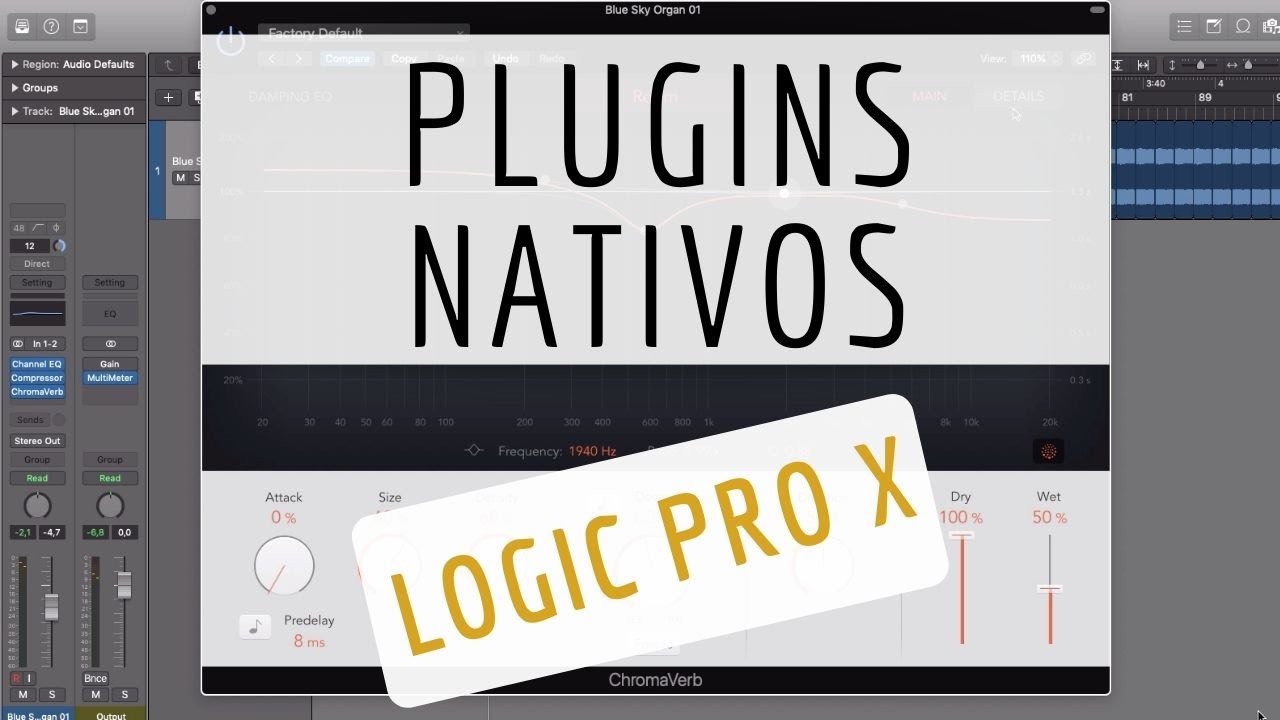 Os melhores plugins nativos do Logic Pro X | # 59