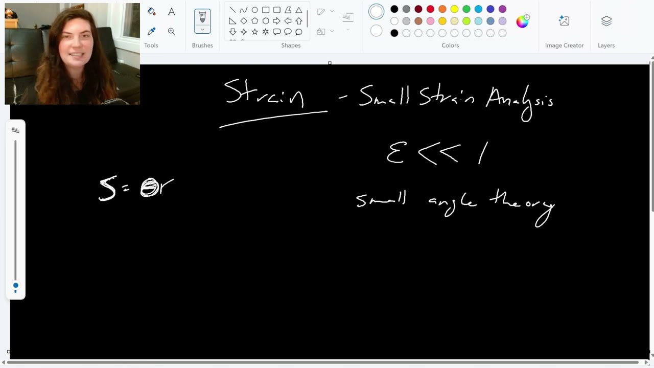 Strain - Small Angle Theory - ENG 217 Strength of Materials - Lesson 8