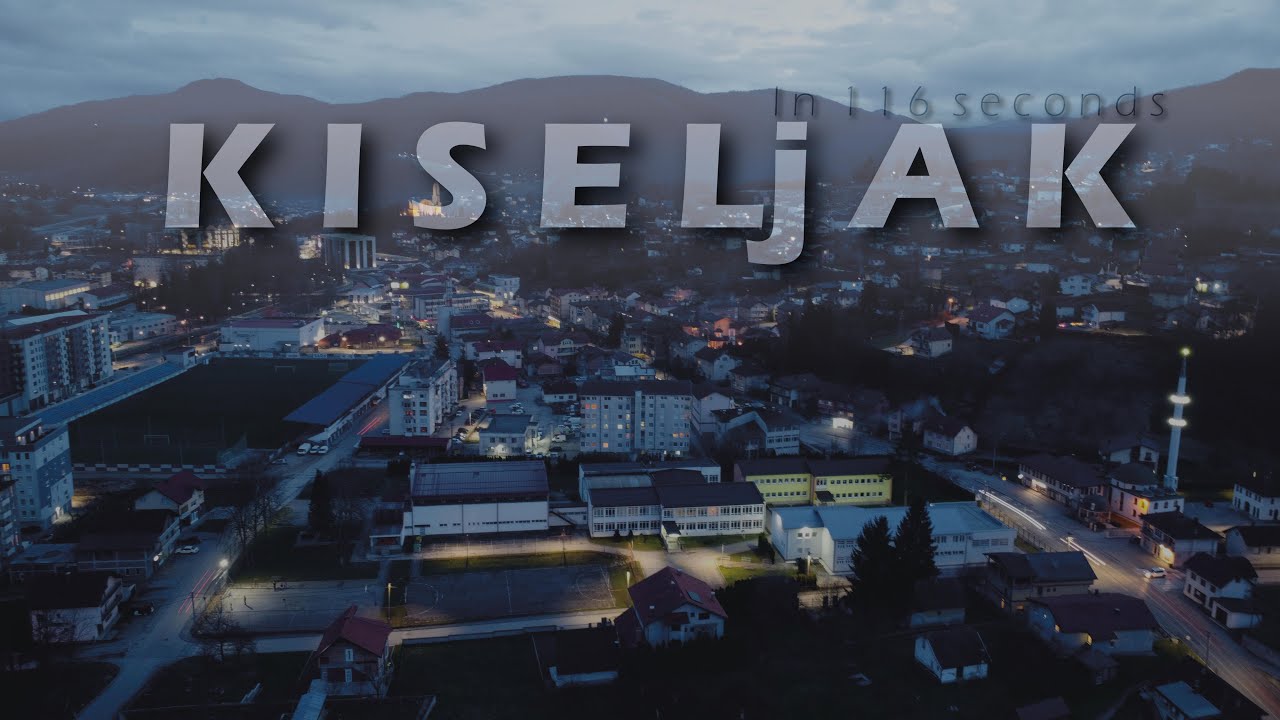 Kiseljak in 116 seconds | Drone footage 4k |