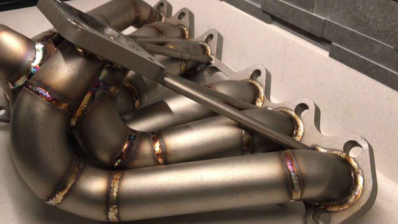 TWISTED MOTION 2JZGTE VVTI SCHEDULE 40 TURBOMANIFOLD T4 FLANGE SUPRA 240SX DRIFTING