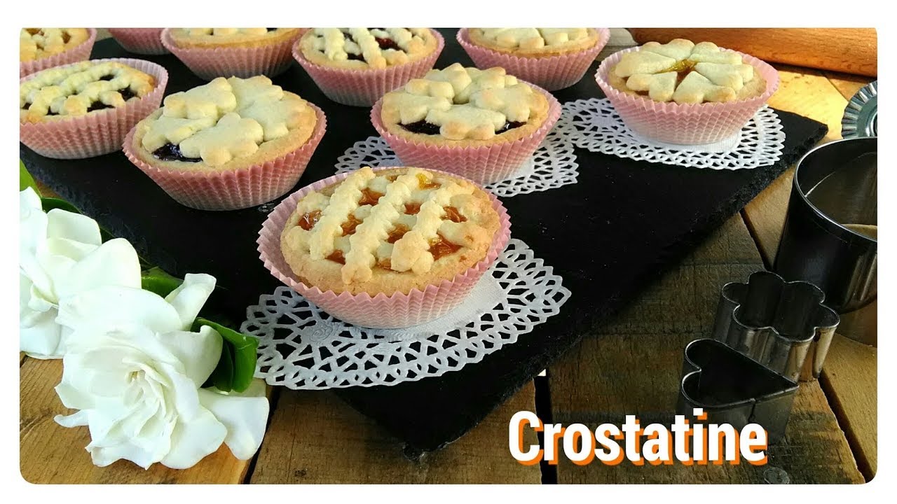Crostatine con confettura