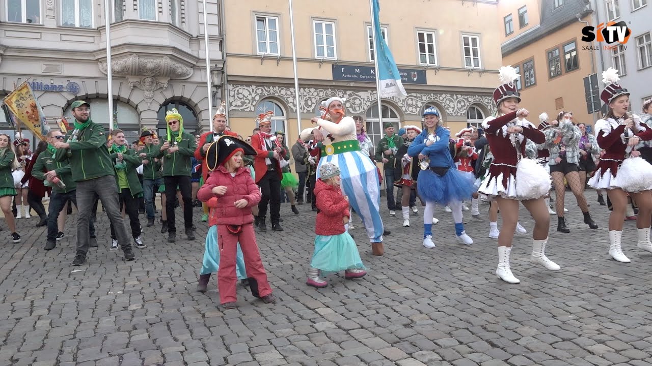 Rosenmontag in Pößneck am 20.02.2023
