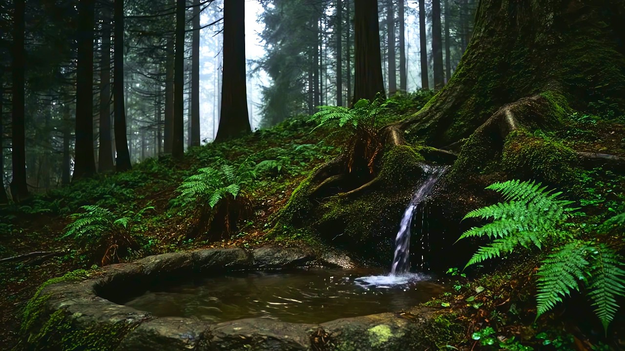 Water Sounds and Soft Relaxing Music 🌿 Emotional Release & Serenity