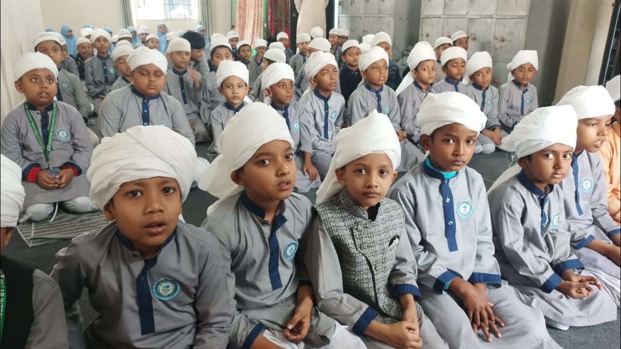 মিজাব  ইন্টারন্যাশনাল মাদ্রাসার ছাত্রদের আরবী প্রশিক্ষণ । 