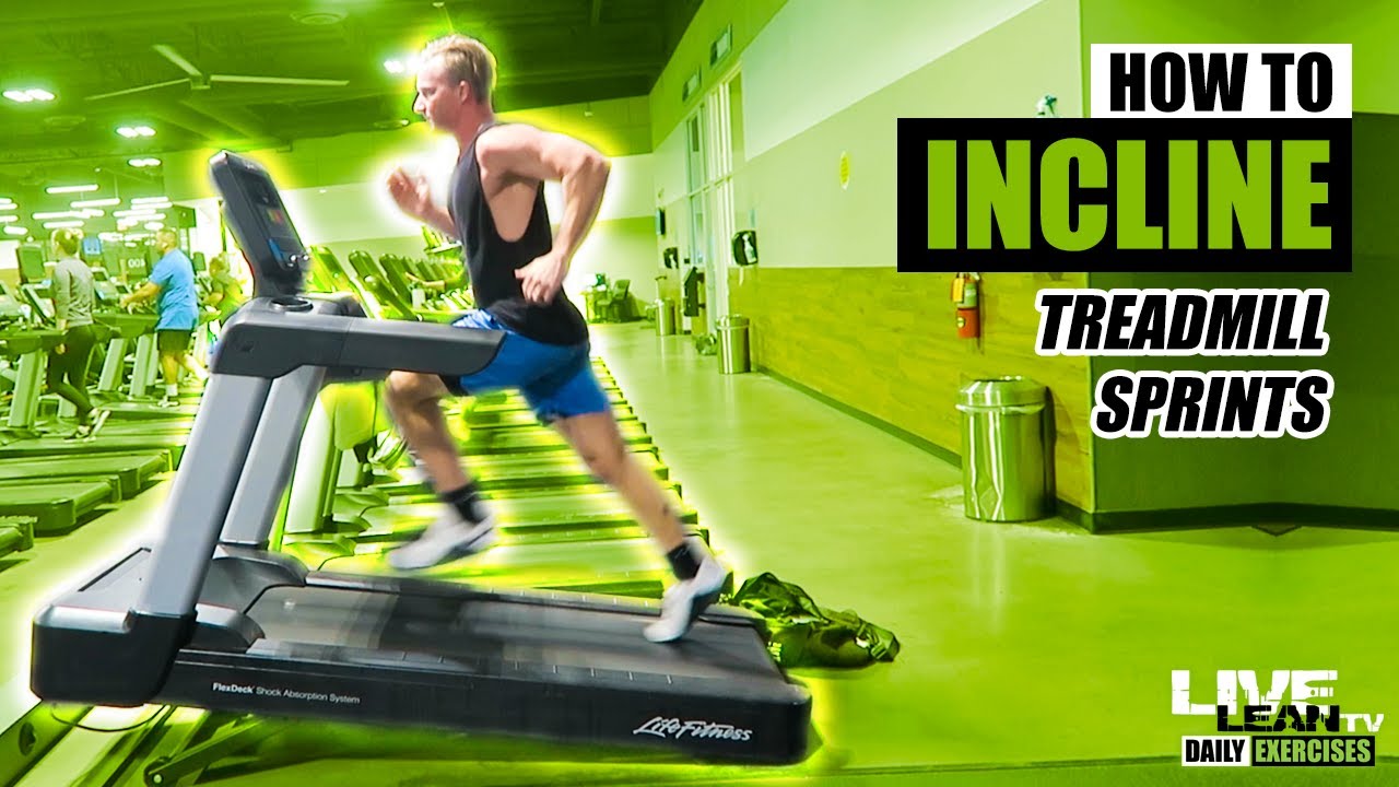 How To Do INCLINE TREADMILL SPRINTS | Exercise Demonstration Video and Guide