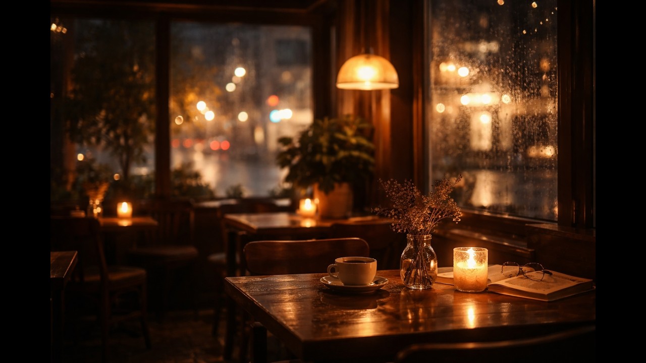 Soft Jazz Pop Nights ☕ 1.5 Hour Cozy Cafe Lounge Playlist