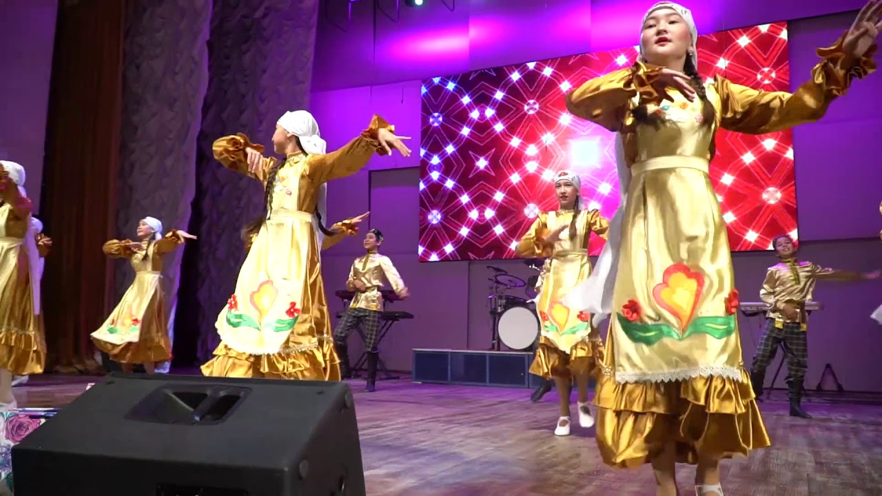 Народный ансамль Мирас (город Астрахань) - танец САМАРСКИХ ТАТАР.
