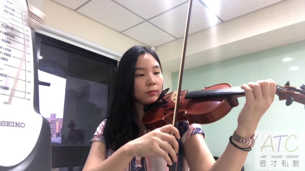 篠崎小提琴教本／第一冊／第153首 蝸牛／示範演奏：大妍老師