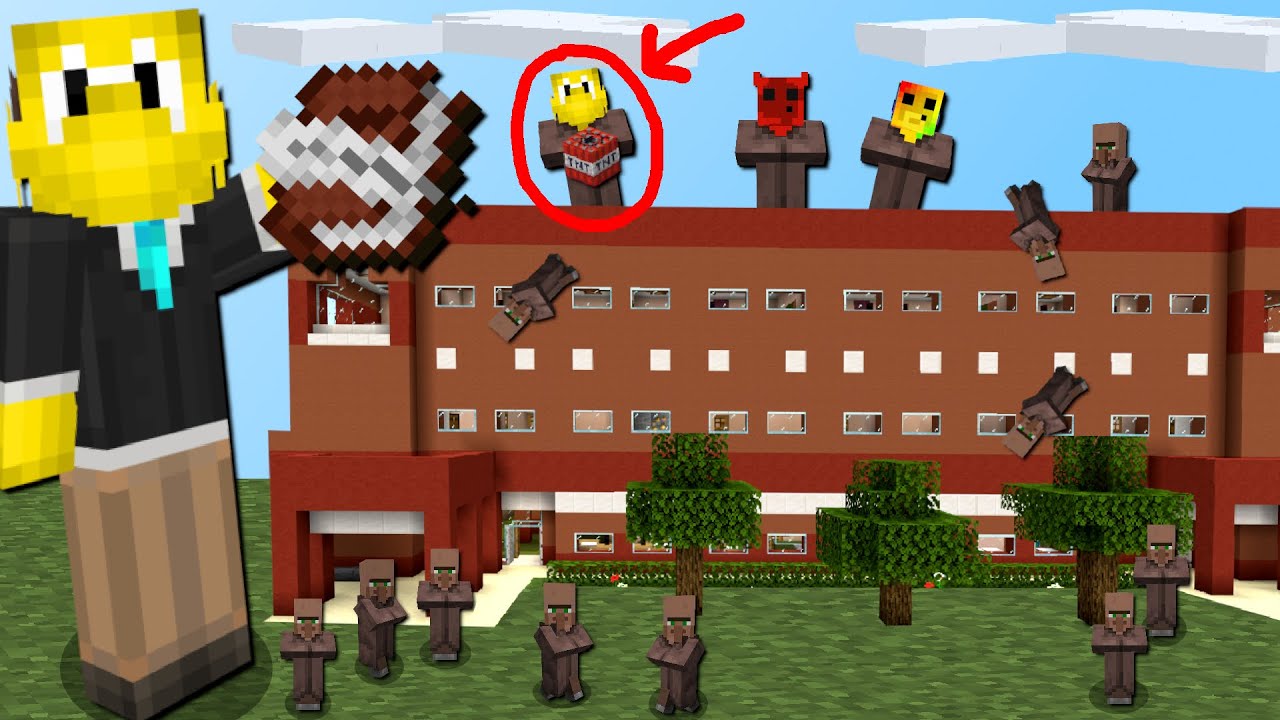 WER ist der BÖSE in der SCHULE? (Minecraft Agent)