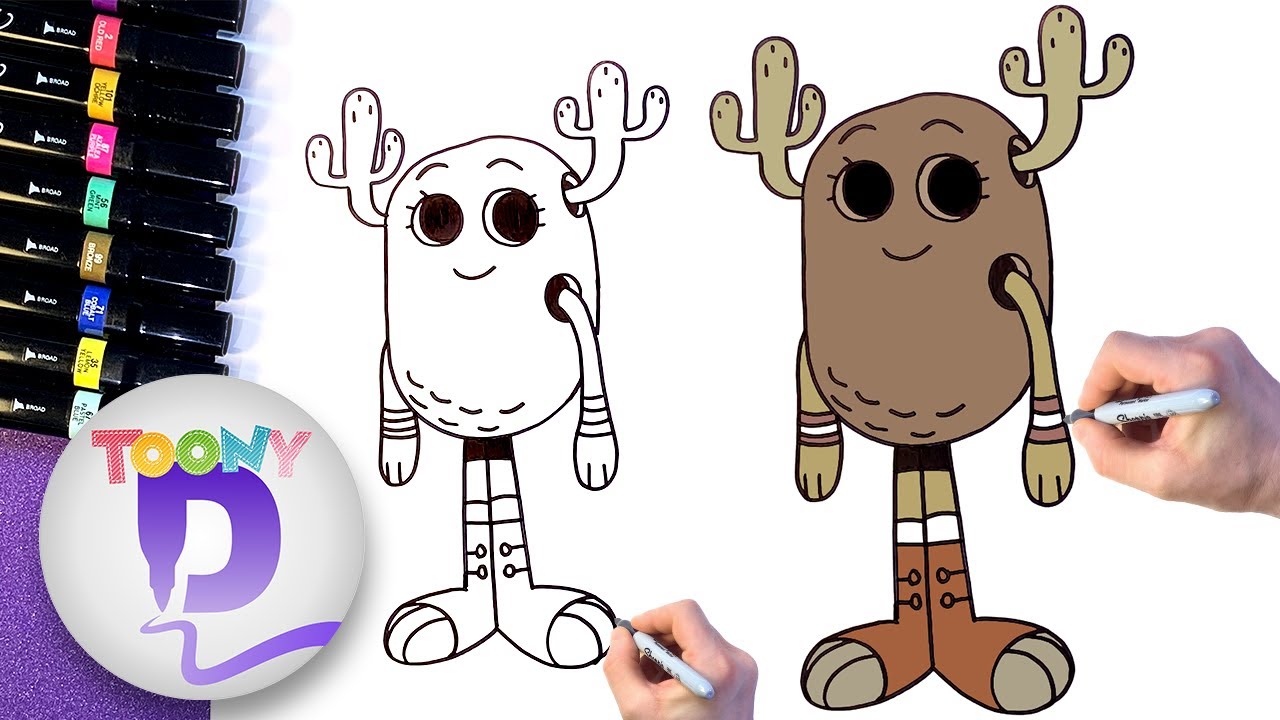 How to Draw Penny Fitzgerald | Gumball