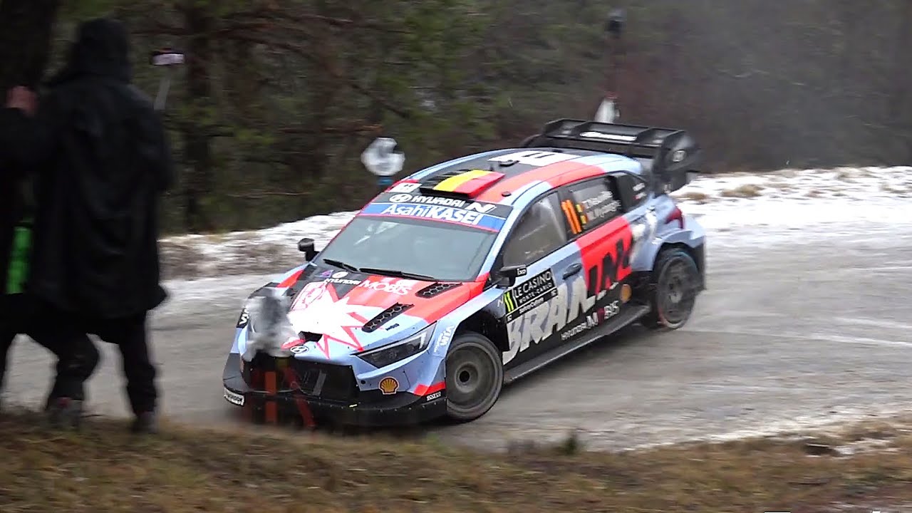 WRC Rallye Monte Carlo 2026 | day 2 | action |