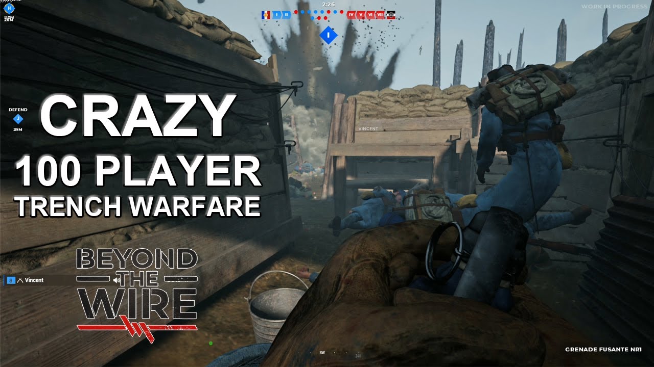 Beyond The Wire - NEW 100 PLAYER INTENSE WW1 FPS