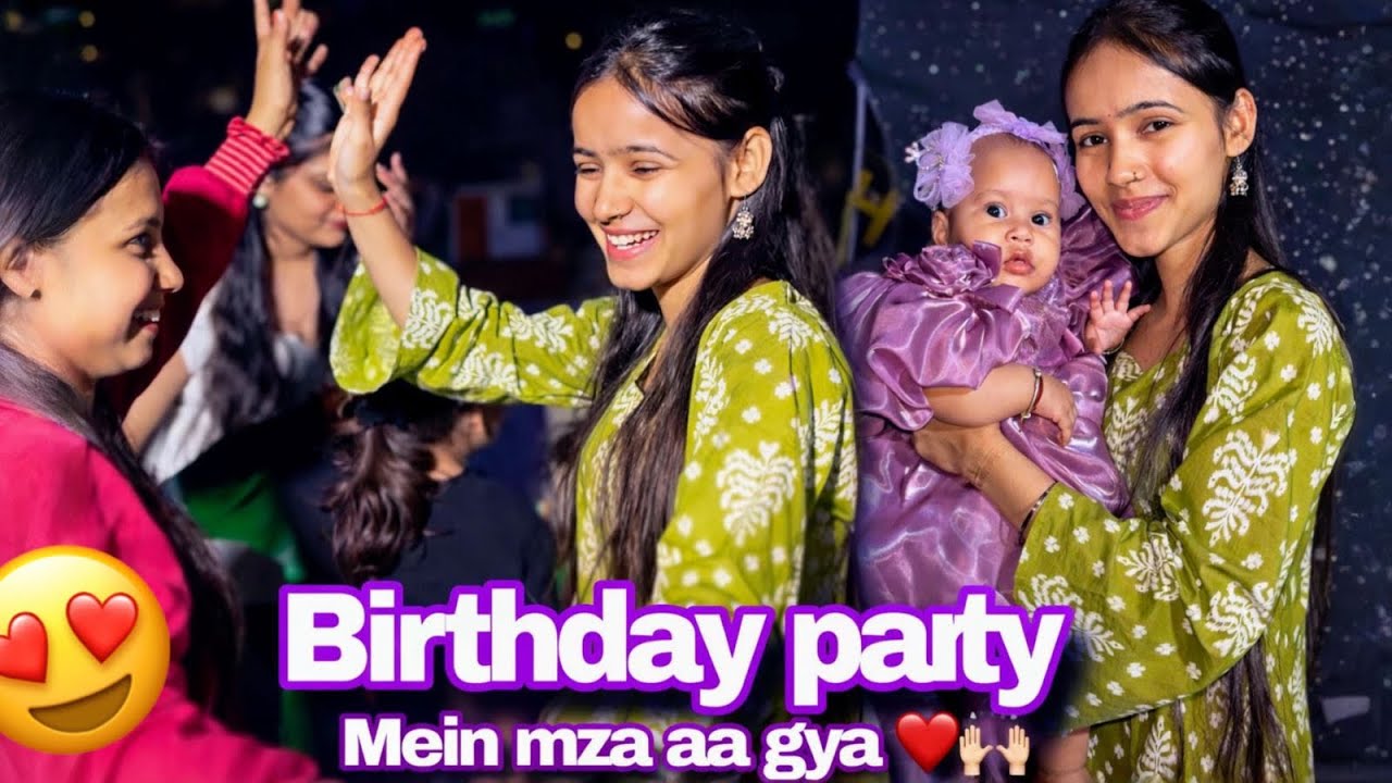 Gauri ki Birthday Party Me Maza aa Gya🎂🥳||Aashi vlogs 💕
