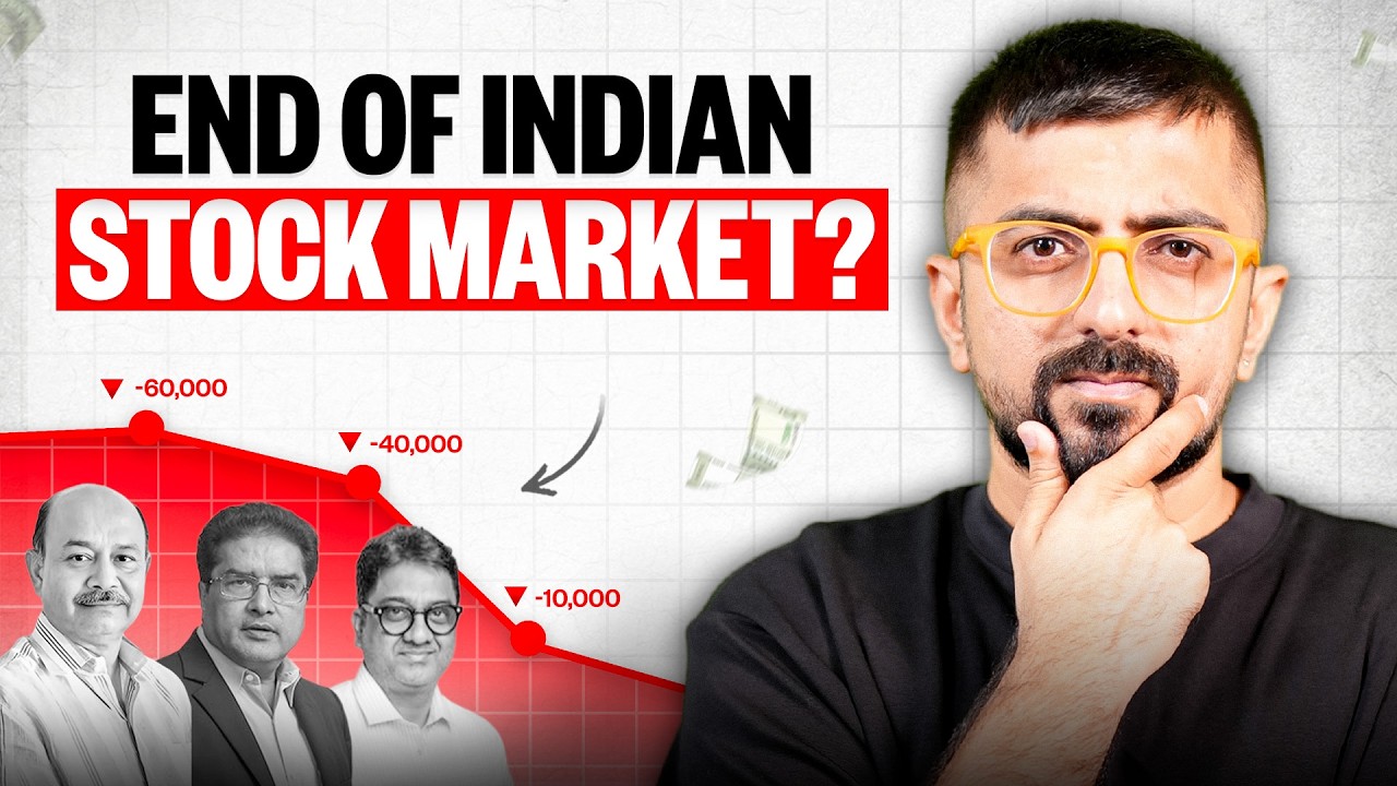 MARKET CRASHED! SENSEX DOWN: The One BIG MISTAKE You Must AVOID Today! | Neeraj Arora