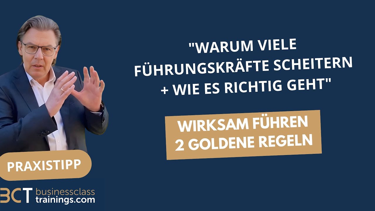 Praxistipp: Wann ist Führung wirklich wirksam?