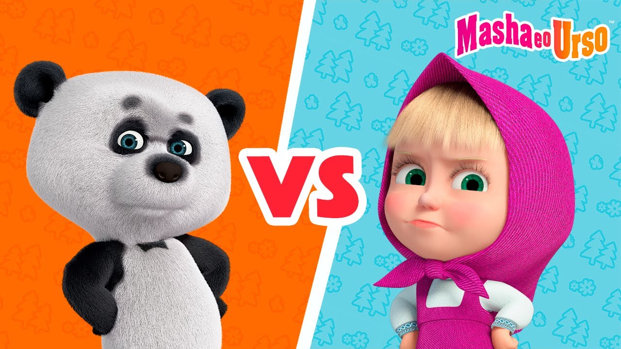 Masha e o Urso 👱&zwj;♀️🐻 👧 Masha vs Panda 🐼 Cole&ccedil;&atilde;o de desenhos animados