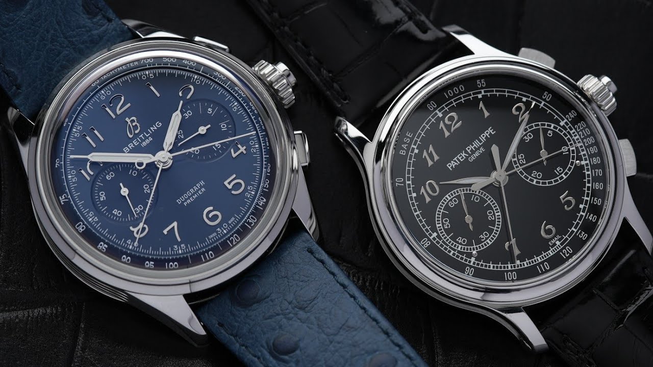 Can you tell the difference? | Breitling Duograph & Patek Phillipe 5370P Hands On Comparison