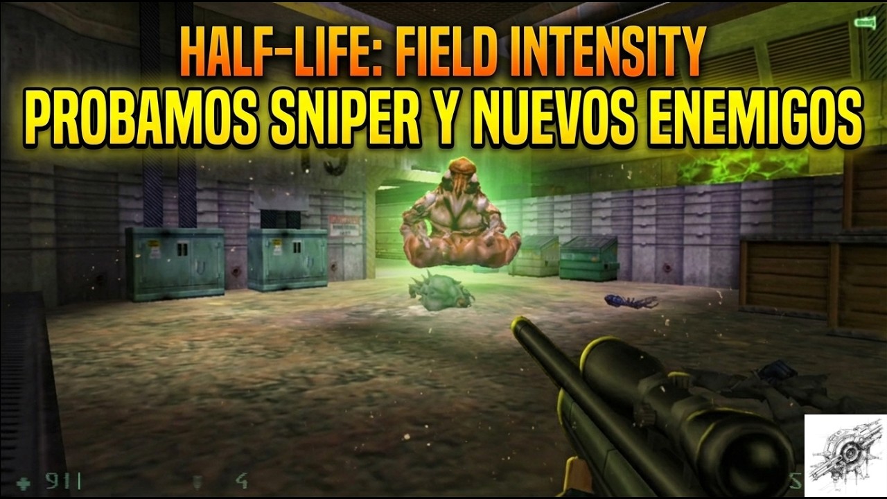 PROBAMOS el SNIPER contra NUEVOS ENEMIGOS!!☣ #14 | HALF LIFE - FIELD INTENSITY