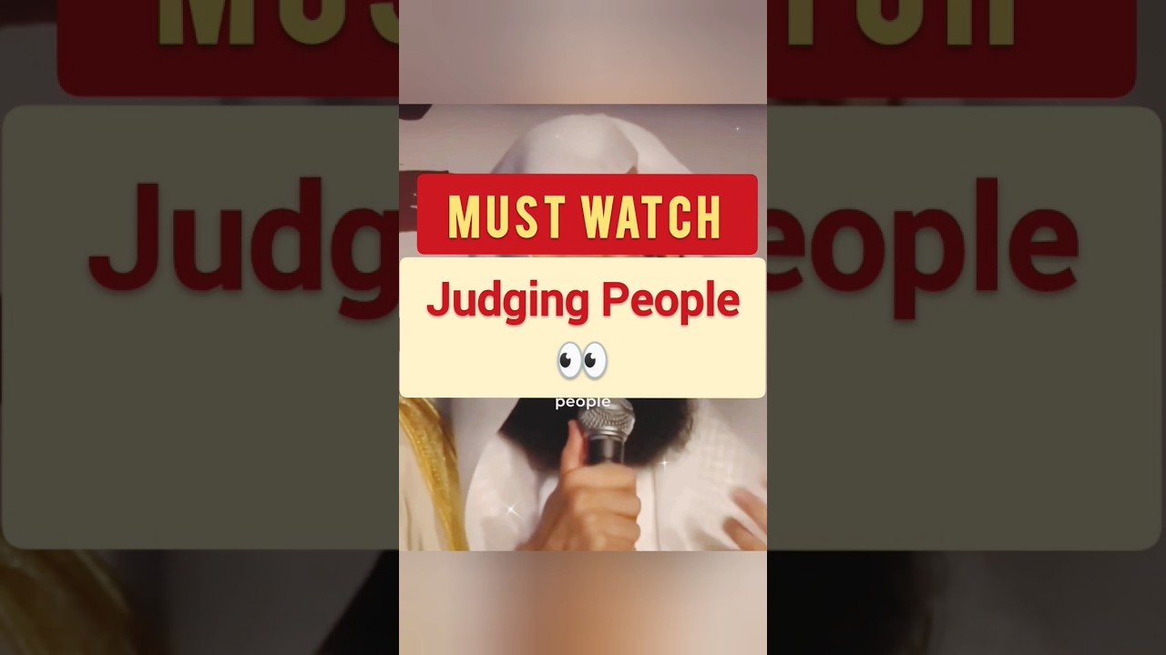 Judging People 👀#shorts #allah #quran #viral #trending #islam #islamic #viralvideo #muftimenk