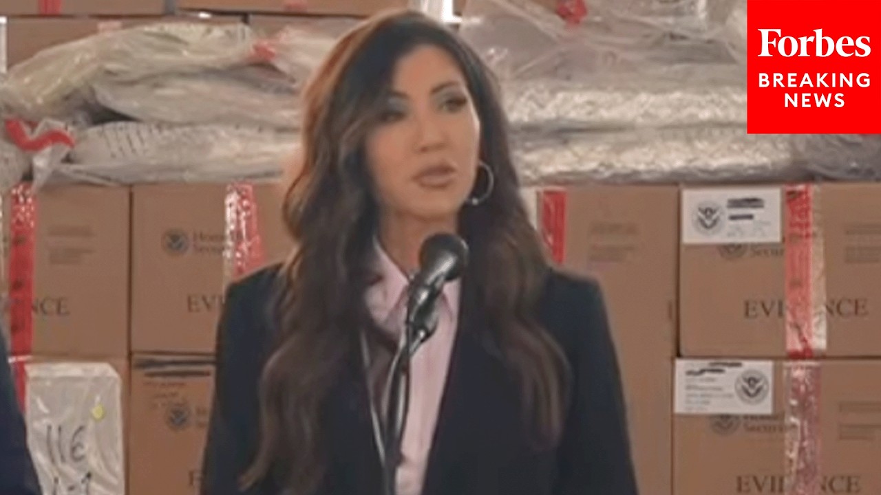 'We Are Winning': Noem Touts CBP Seizure Of '1.7 Billion Lethal Doses' Of Drugs, Trump Border Policy