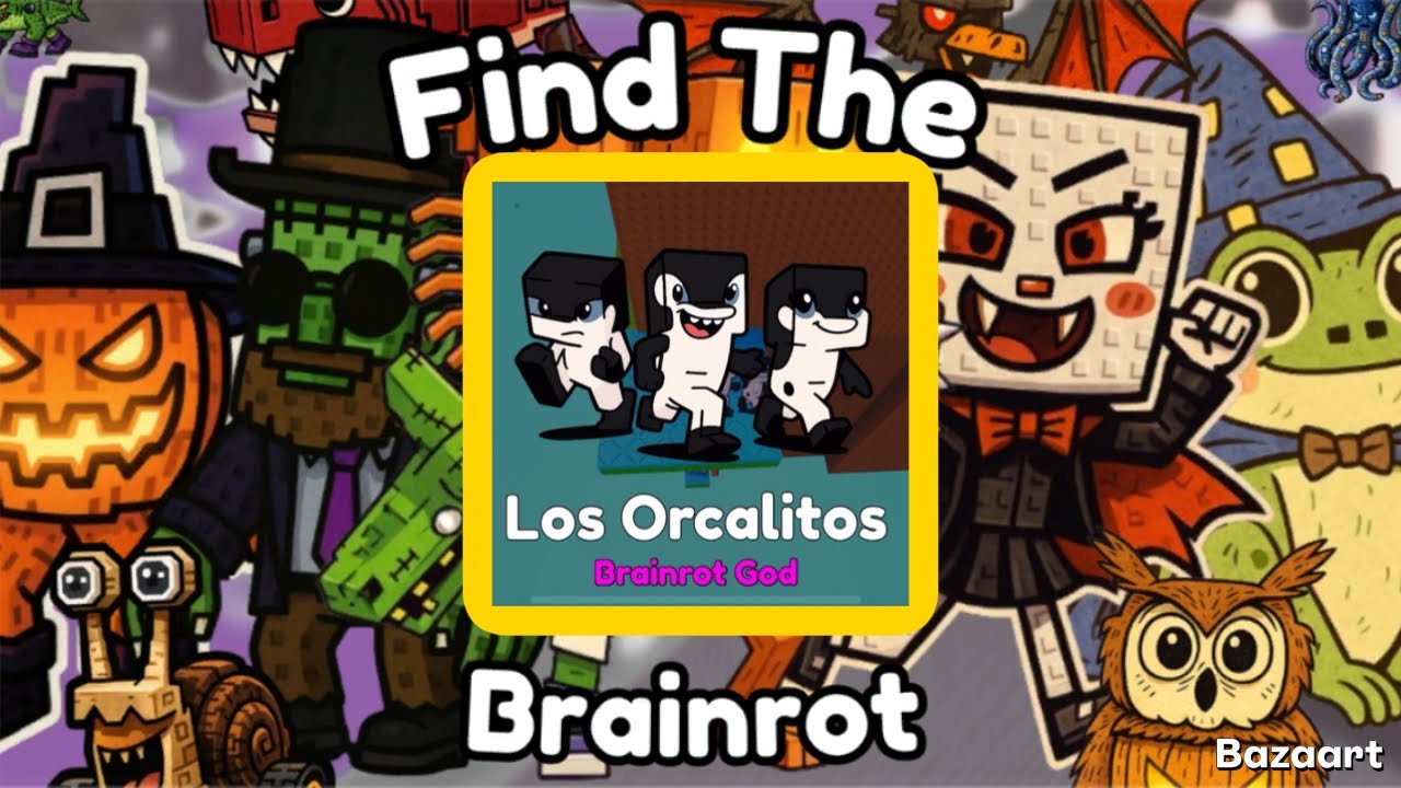 ‼️LOS ORCALITOS‼️ How to find LOS ORCALITOS in Roblox find the brainrot #gamezoneplus #roblox