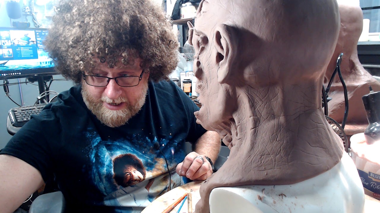 How To Sculpt A Zombie Skin Tutorial (part 1)
