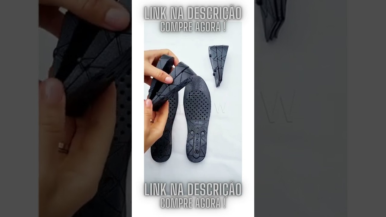 PALMILHA DE AUMENTO DE ALTURA DE SILICONE INVIS&Iacute;VEL #SHORTS