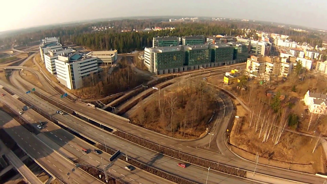 Espoo Lepp&auml;vaara, Perkkaa ja S&auml;teri ilmakuvaa