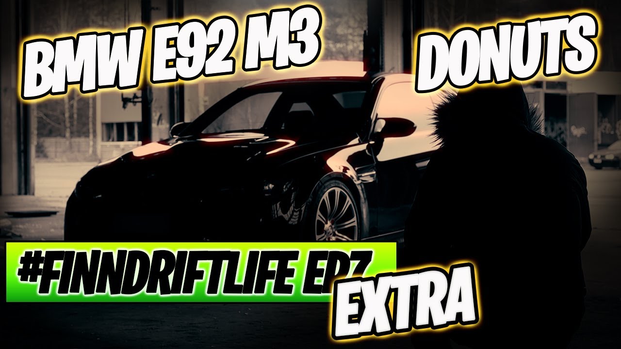 BMW e92 M3 Donuts || #finndriftlife ep 7 extra